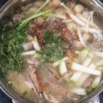 Cháo cá lóc nấu bầu nấm rơm bổ dưỡng cho cả nhà