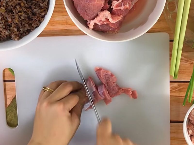 Món cháo gạo lứt thịt bò giúp giảm cân hiệu quả - Cháo Sạch