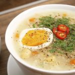 Món cháo hạt sen thịt bằm và trứng lạ miệng ngon bổ dưỡng 