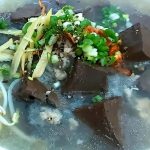 Món cháo huyết thịt băm giúp giải cảm hiệu quả