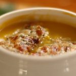 Món súp bí đỏ phô mai mềm ngon thơm béo mà dễ làm