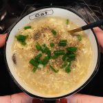Món cháo yến mạch trứng gà hỗ trợ giảm cân hiệu quả