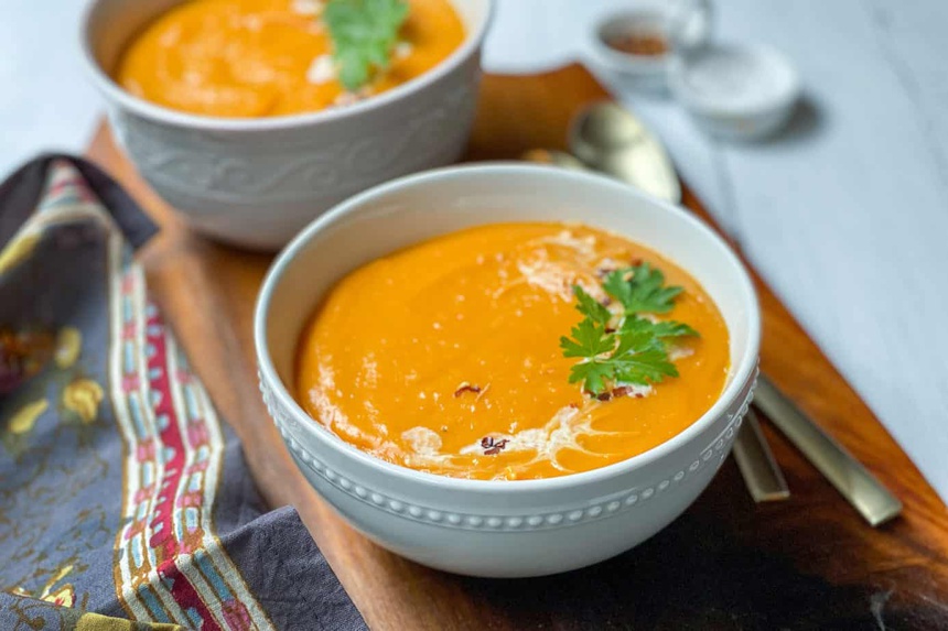Món súp khoai lang ngon lạ miệng mà đơn giản tại nhà