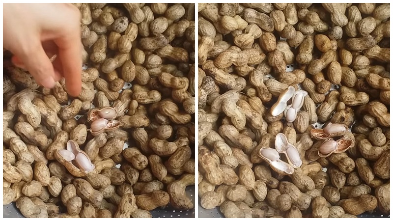 Cách luộc đậu phộng ngon mềm vỏ không bị thâm