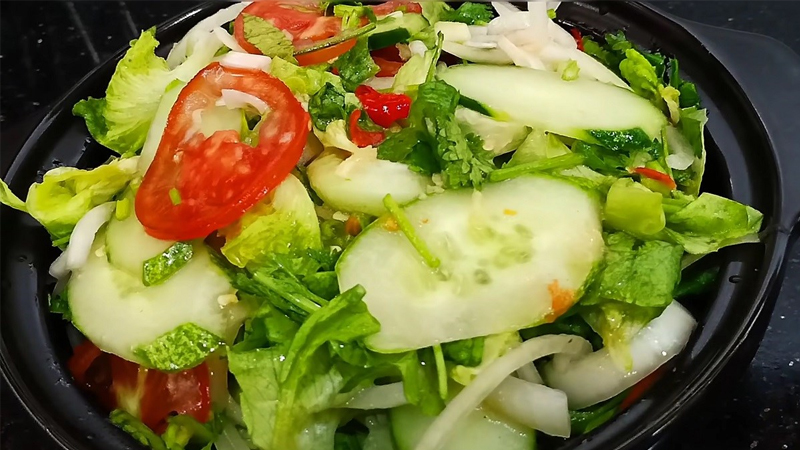 Món salad dầu giấm thơm ngon bổ dưỡng lại dễ làm 